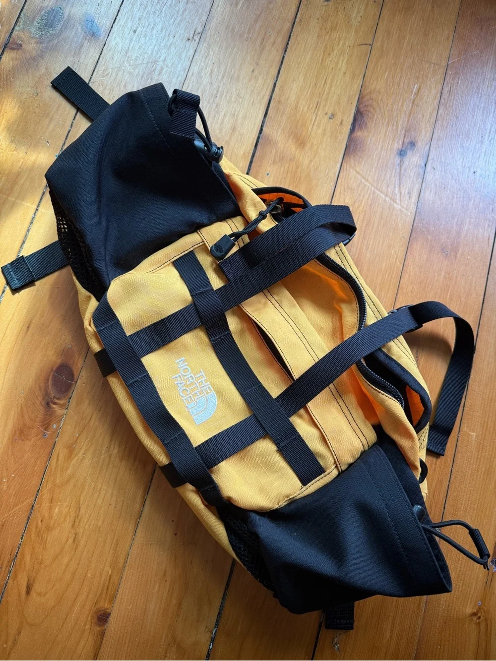 THE NORTH FACE waist bag NM71864 Lumbar Fanny Pack Mountain Biker Yellow